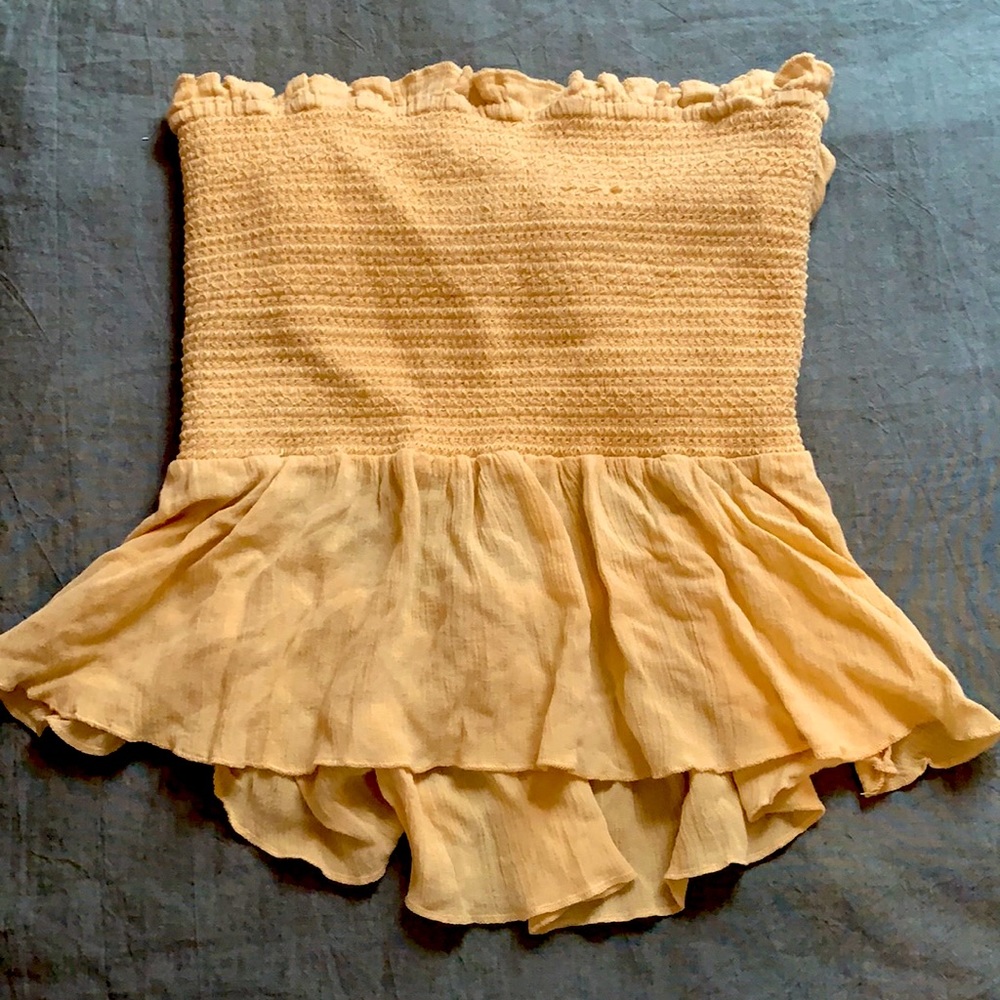 LA Hearts Strapless Shirt